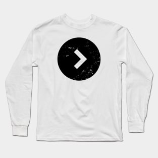 Arrow in a Circle Long Sleeve T-Shirt